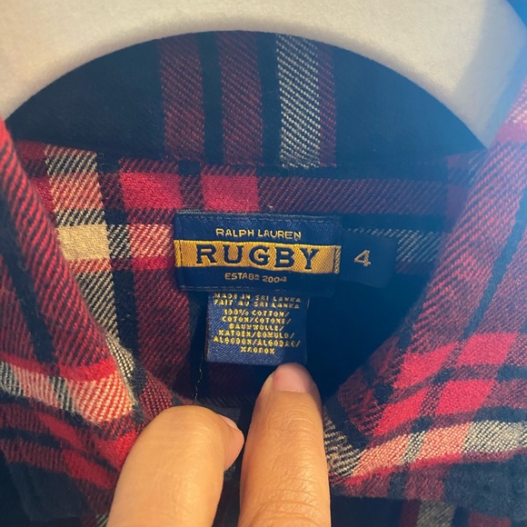 Polo Ralph Lauren Rugby Flannel Shirt - Picture 3 of 3